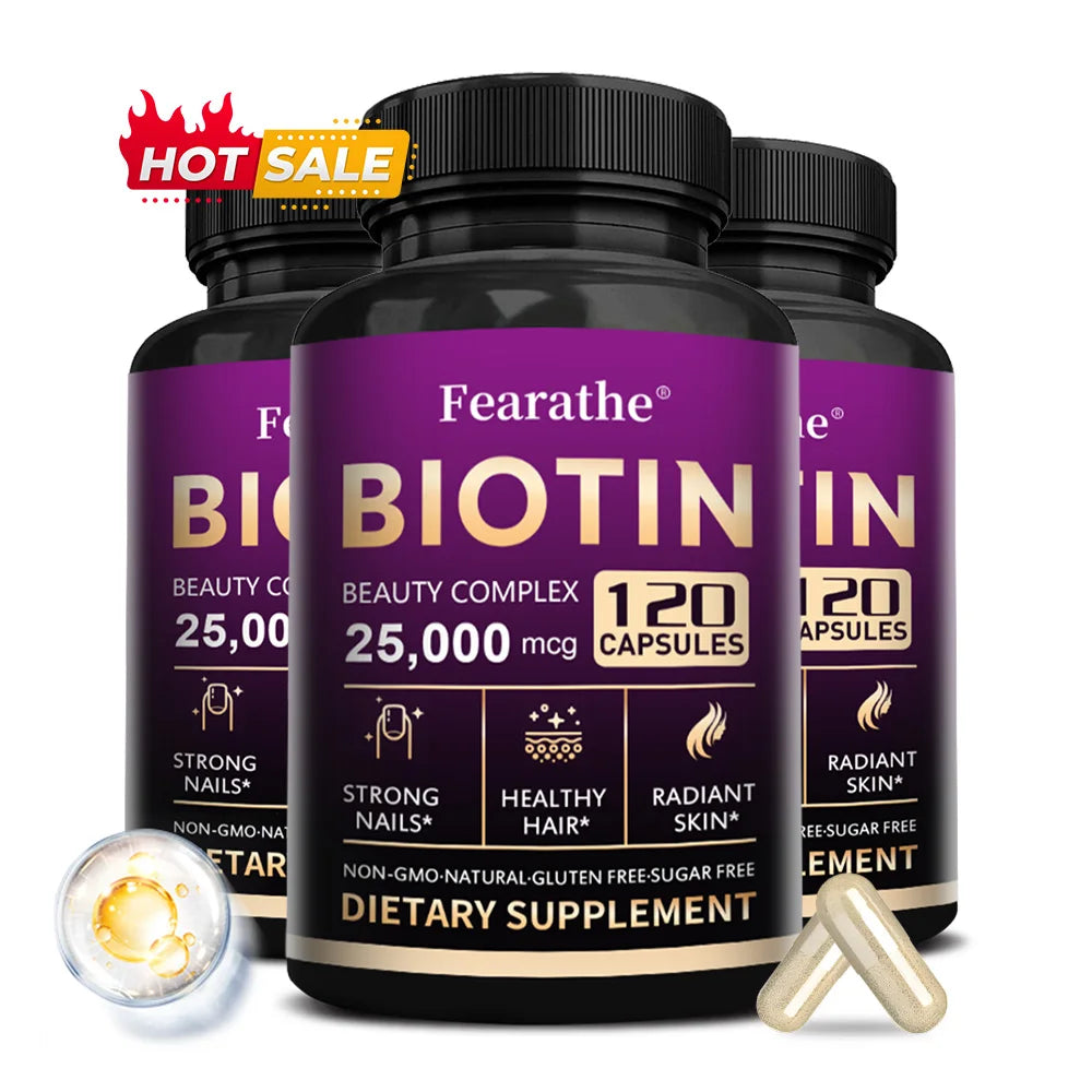 Biotin - Vitamin Supplement To Support Energy