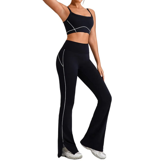 Women's Yoga Sets 2 Piece Set  Sport Bra And   Trousers
