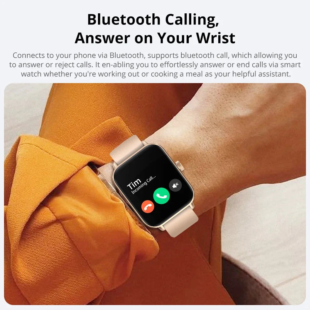 Voice Calling Smart Watch  Bluetooth Smartwatch Men Women