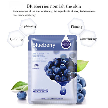 30pcs Fresh Fruits Facial Masks
