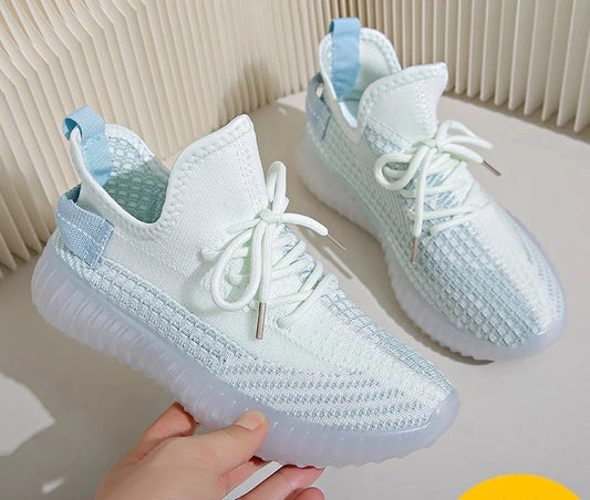 Casual Breathable Women's Soft Sole Versatile Lightweight Running Shoes