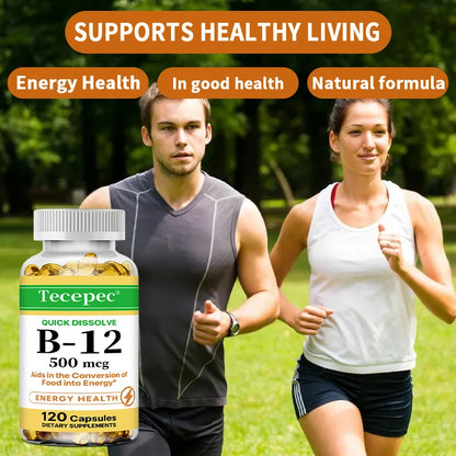 Vitamin B-12 - supports energy and red blood cell formation