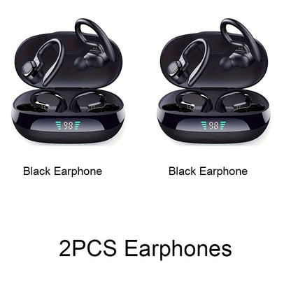 Ture Wireless Earbuds Ear Hook Sports HiFI Stereo Waterproof  With Mic