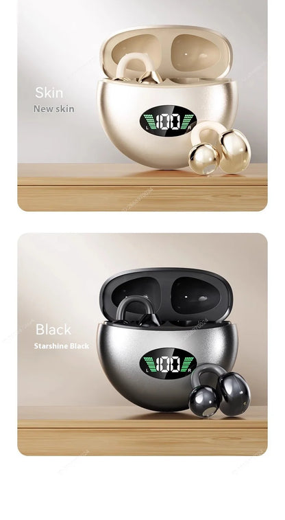 Wireless Bluetooth Clip-on Earphones