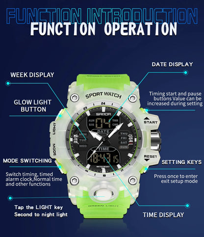 Men's Electronic Watch Outdoor Sports