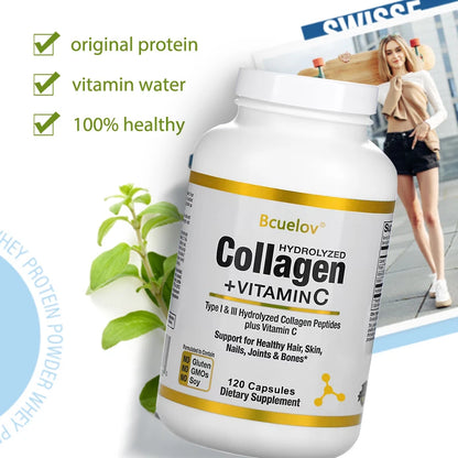 Hydrolyzed Collagen Peptides Plus Vitamin C