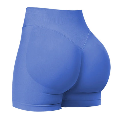Gym Shorts  4.5" Low Ribbed Band  Seamless