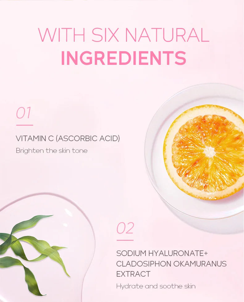 Vitamin C Facial Cleanser Skin Deep Cleansing Moisturizing Blackhead Removal