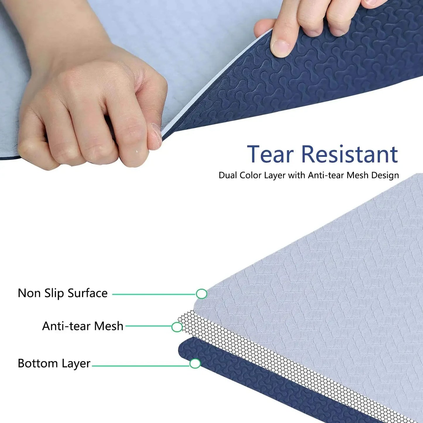 Mat Non Slip Anti-tear Yoga Mats