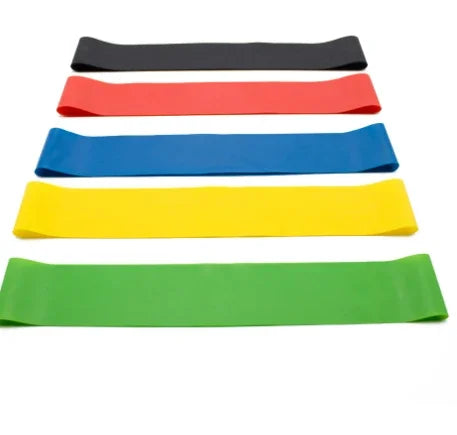 Yoga Rally Bands Rubber Elastic Resistance Band Strength Training Stretching