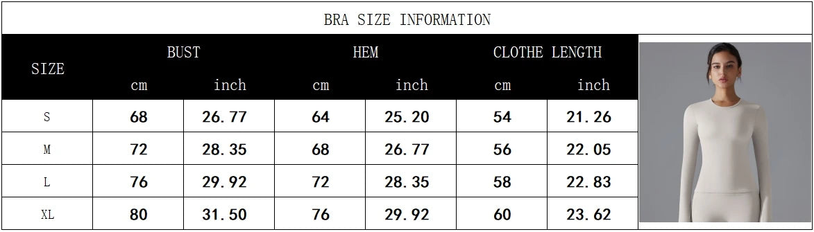 Long Sleeve Fitness Workout Breathable High Elastic Sports Top