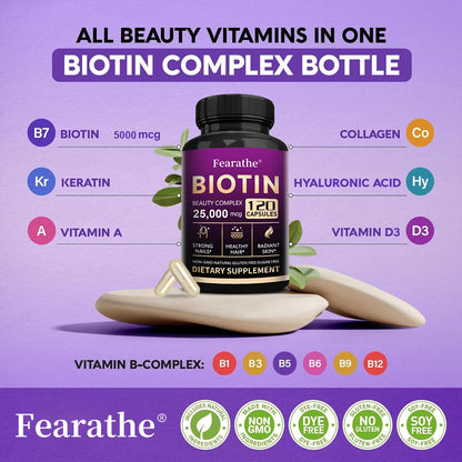 Biotin - Vitamin Supplement To Support Energy