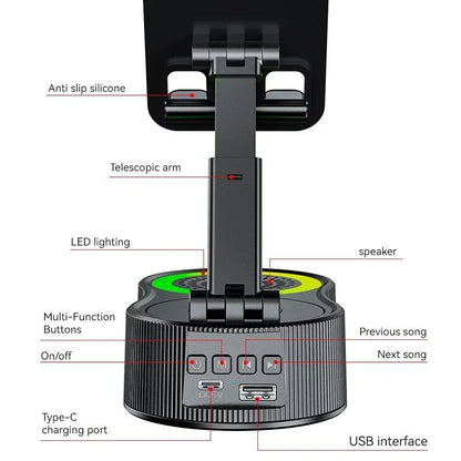 360°rotatable Adjustable Folding Lift-non-slip Phone Holder