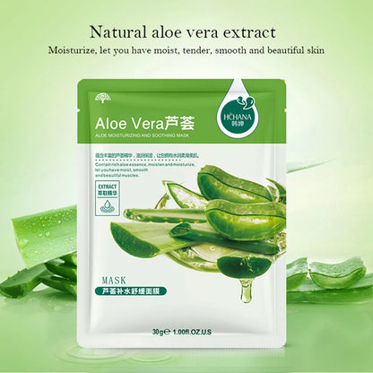 30pcs Fresh Fruits Facial Masks