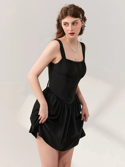 Sleeveless A-Line Dress
