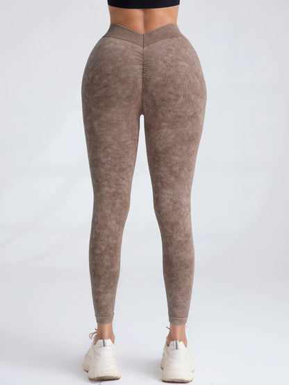 4 pack  V back waist, yoga hip lift yoga leggings