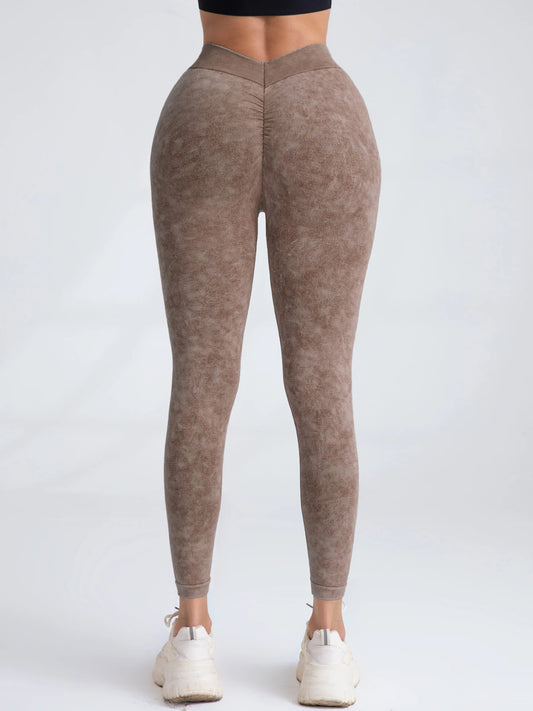 4 pack  V back waist, yoga hip lift yoga leggings