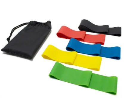 Yoga Rally Bands Rubber Elastic Resistance Band Strength Training Stretching
