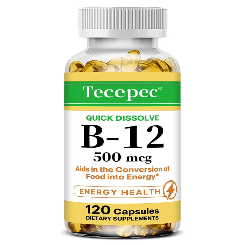 Vitamin B-12 - supports energy and red blood cell formation
