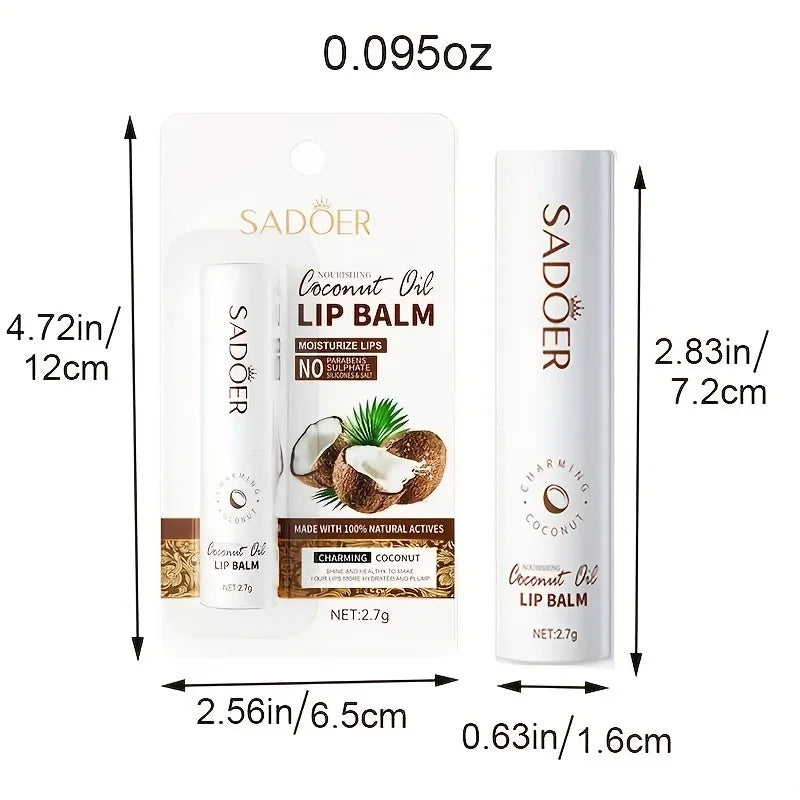 Coconut Lip Balm - Lasting Nourishment and Moisture