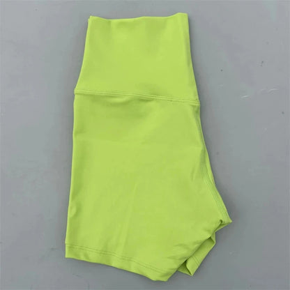 Solid Color tight Women Fitness Sport Short