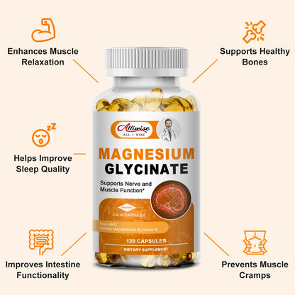 Magnesium Glycinate with Vitamin B6,D3