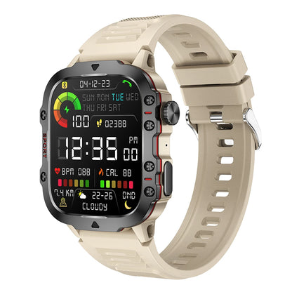 Original Men Smart Watch Bluetooth Call Fitness Clock 3ATM IP68 Swim Waterproof Sports Smartwatch