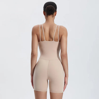 One-piece tight jumpsuit
