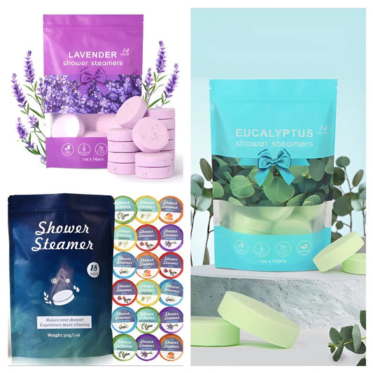 Lavender Bath Bomb Bath Salt Eucalyptus Natural Extract Body Care