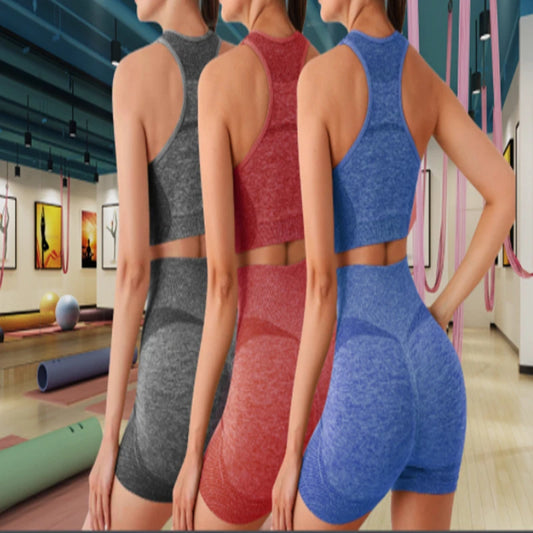 Gym Shorts Sport Bras Gym Set Seamless Yoga Sets