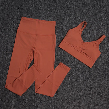 Yoga Set Bras High Waist Leggings