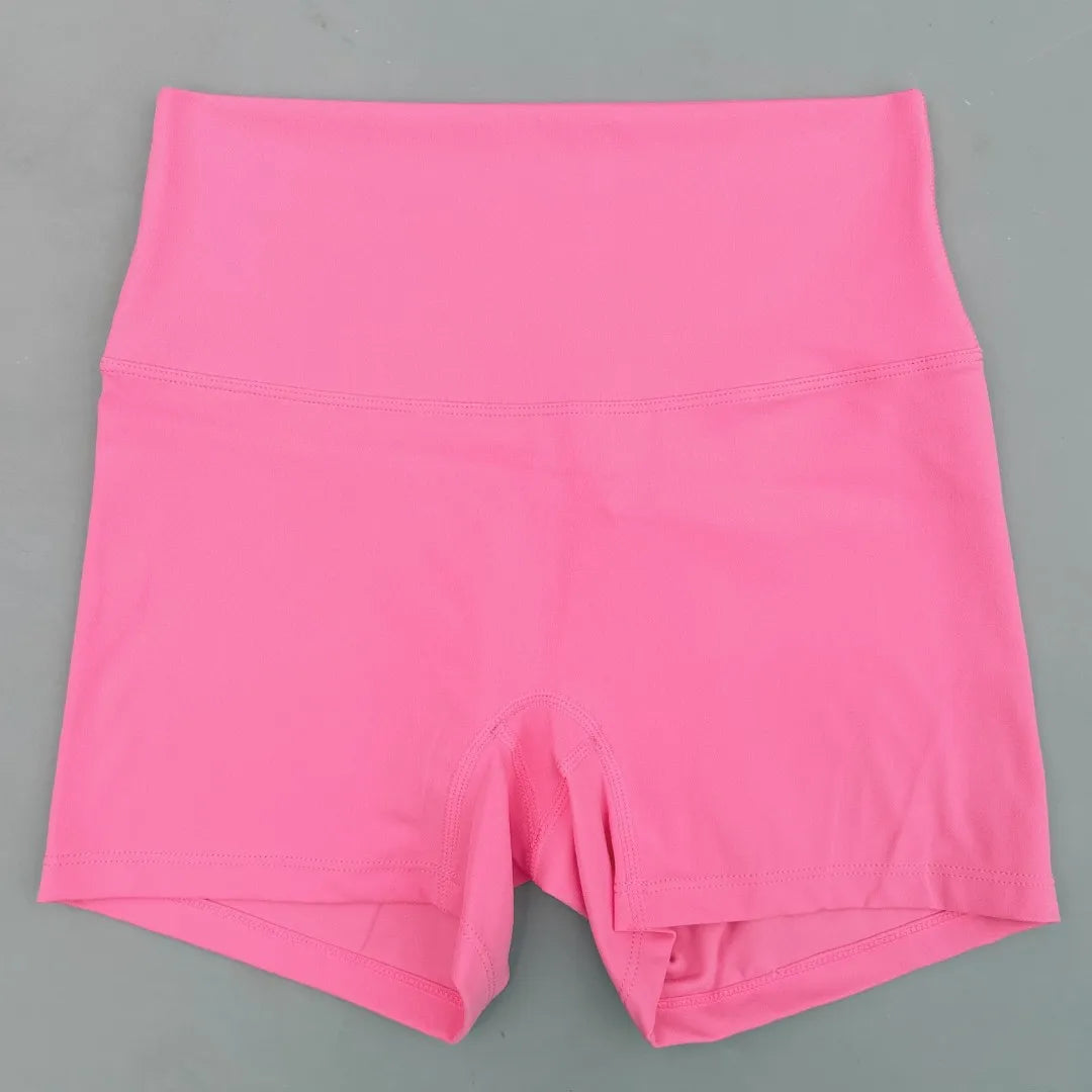 Solid Color tight Women Fitness Sport Short