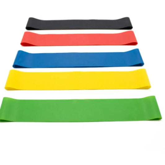 Yoga Rally Bands Rubber Elastic Resistance Band Strength Training Stretching