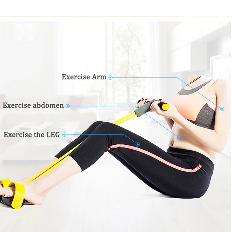 Resistance Bands Sit-up Pull Rope
