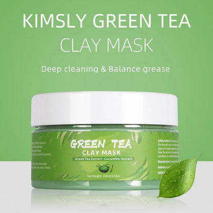 Green Tea Rose Avocado Facial Mask Clay Mud Masks
