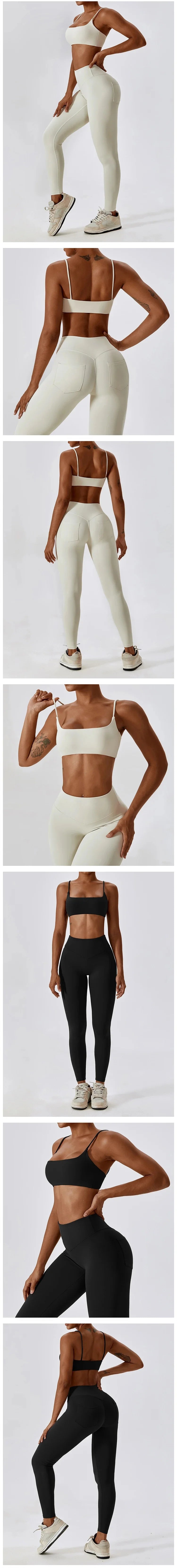 Super soft fabric back cross sports bra