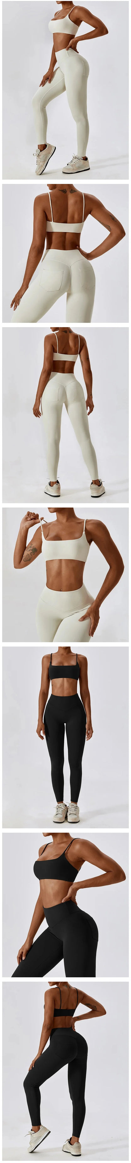 Super soft fabric back cross sports bra