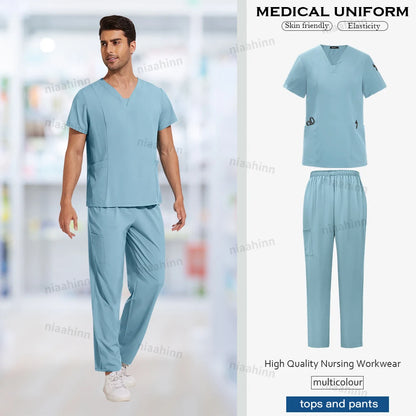 Scrubs Uniforms Sets  Healthcare Unisex Surgical Uniforms