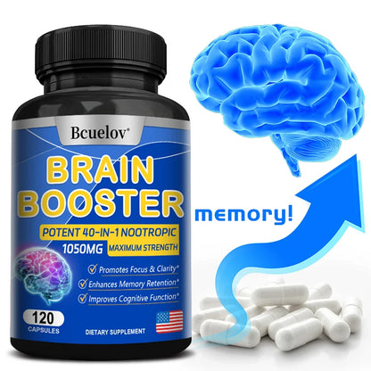 Brain Supplement, supports your thinking, clarity and balance, healthy brain development.