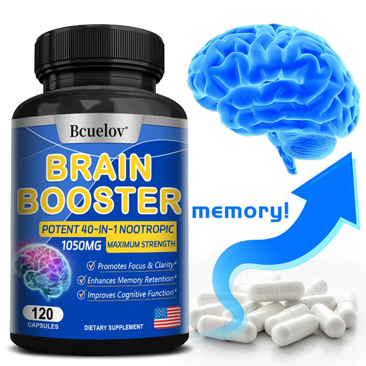 Brain Supplement, supports your thinking, clarity and balance, healthy brain development.