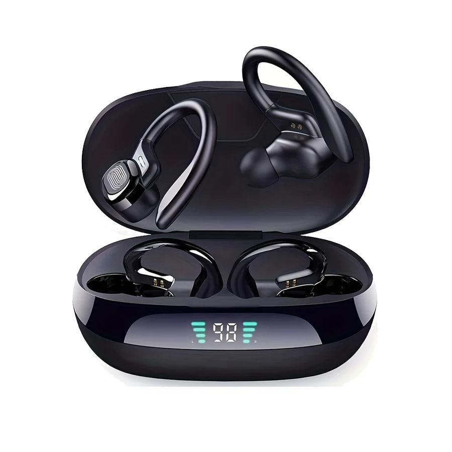 Ture Wireless Earbuds Ear Hook Sports HiFI Stereo Waterproof  With Mic
