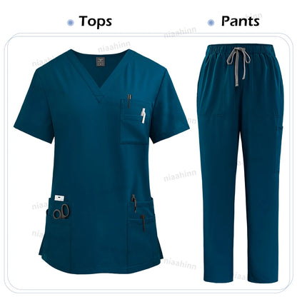Medical Clothing for Unisex  Tops and Pant Set