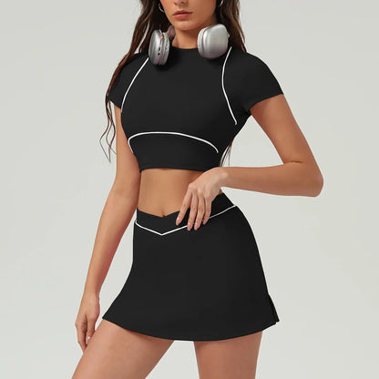 High Waist Quick-drying Backless Skinny Yoga Set