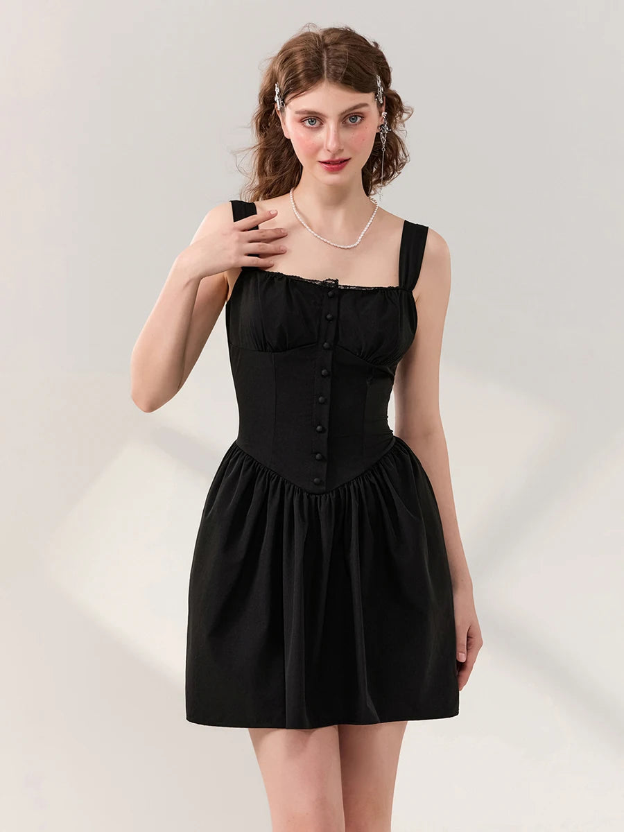 Sleeveless A-Line Dress