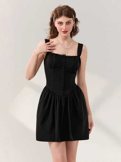 Sleeveless A-Line Dress