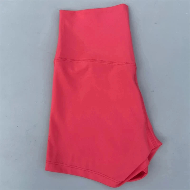 Solid Color tight Women Fitness Sport Short