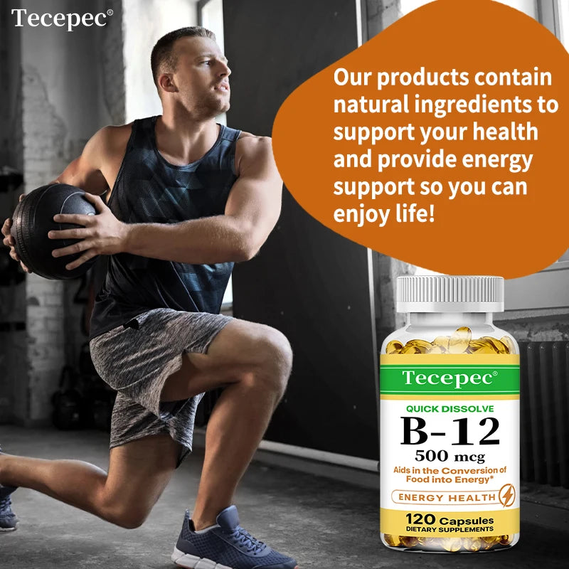 Vitamin B-12 - supports energy and red blood cell formation