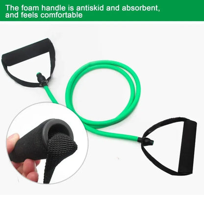 Resistance Bands with Handles Yoga Pull Rope Home Workout Strength Training