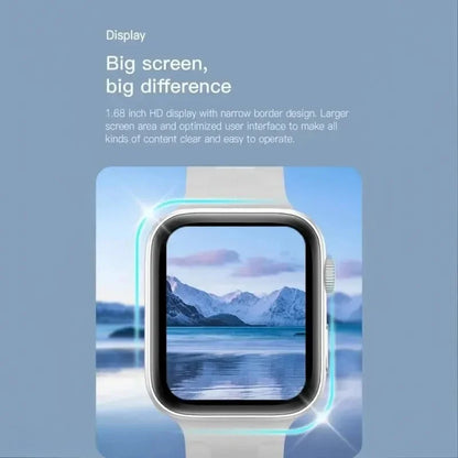 Smartwatch For Men and Women Android IOS Phone 1.73" Screen Bluetooth Call Blood Oxygen Pressure Monitoring Smart Watch Women
