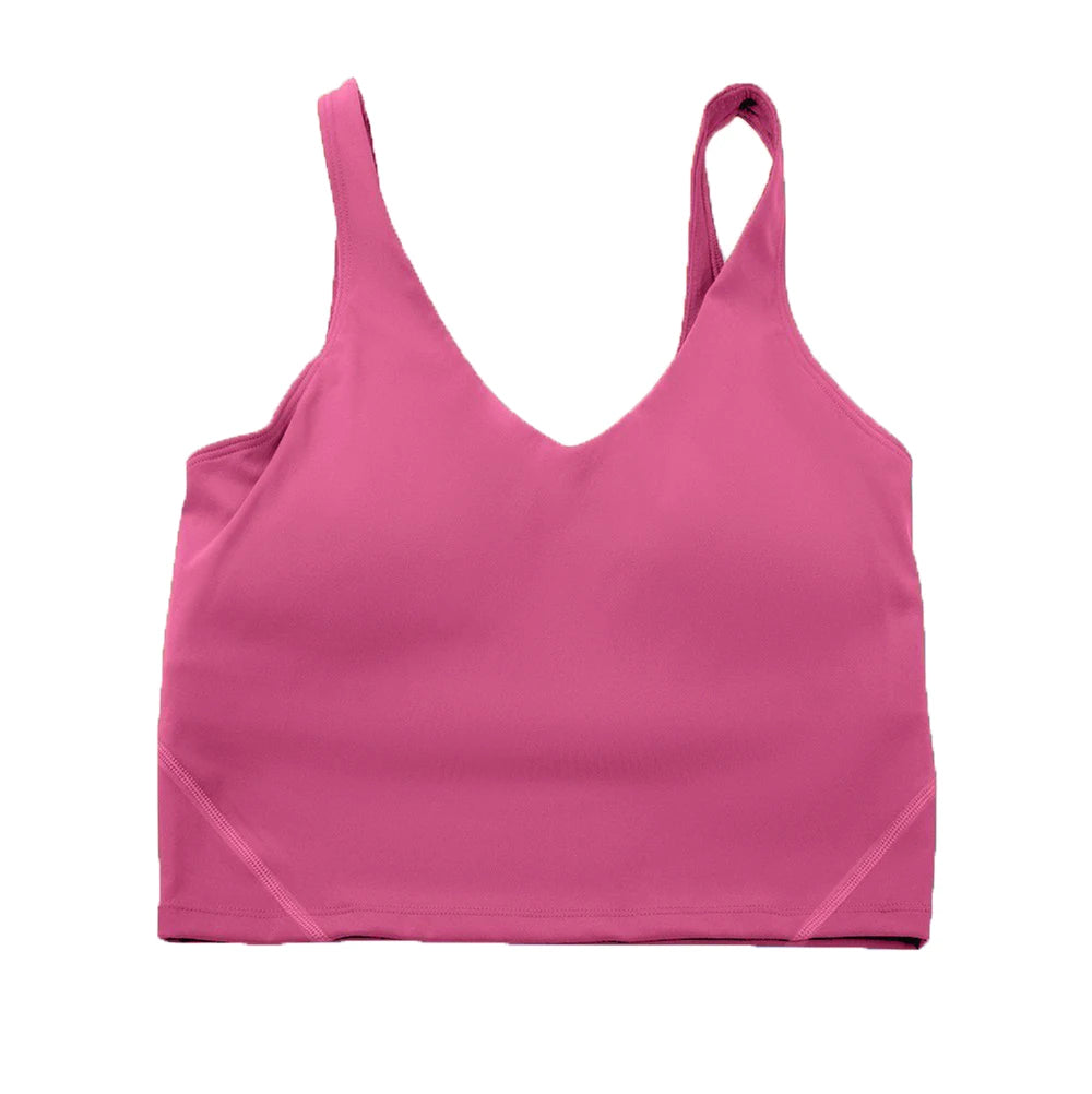 Sports Yoga Bra U-Back Gathering